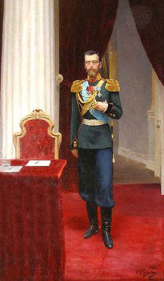  Portrait of Emperor Nicholas II.